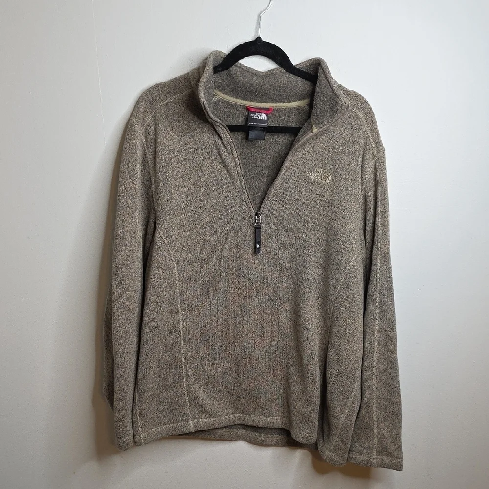 The North Face Men's Tan Pullover Sz LARGE